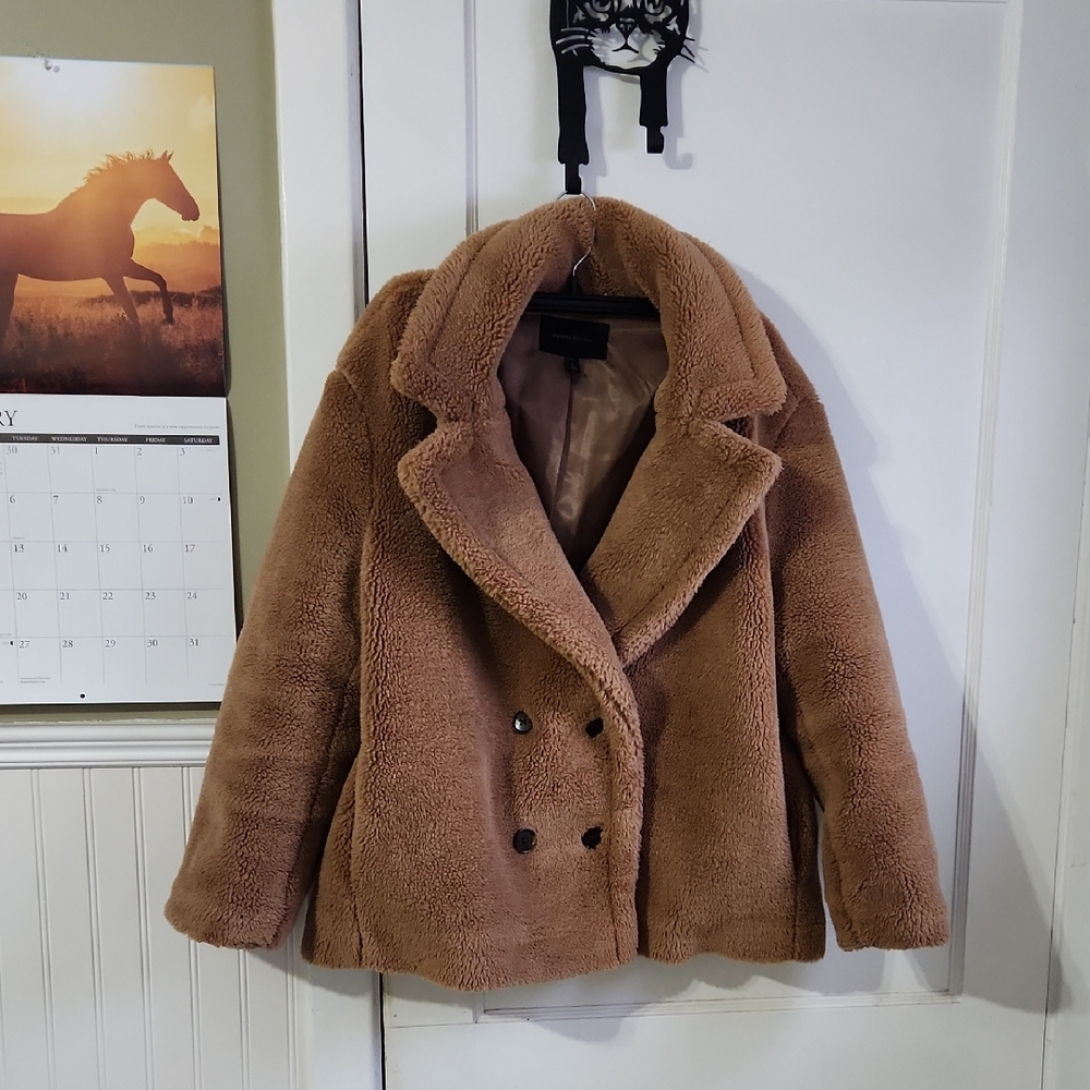 Banana Republic Faux Fur Coat